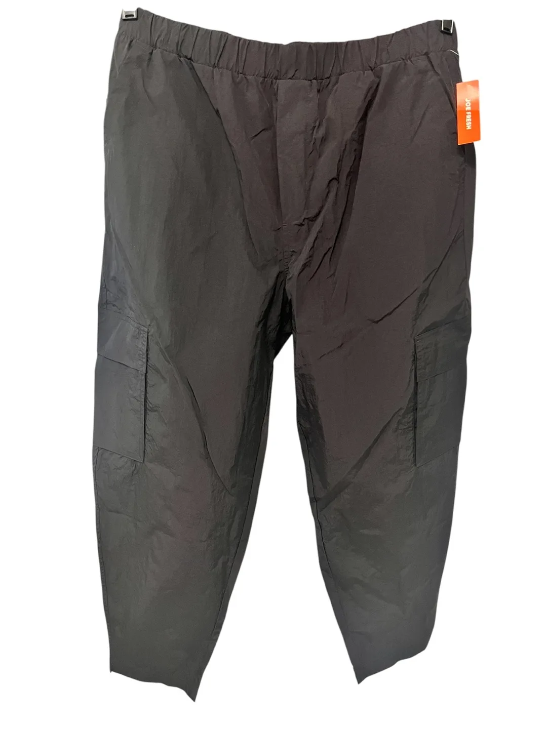 New Joe Fresh Active Women’s Nylon Cargo Pants – Black, Sz LG thumbnail