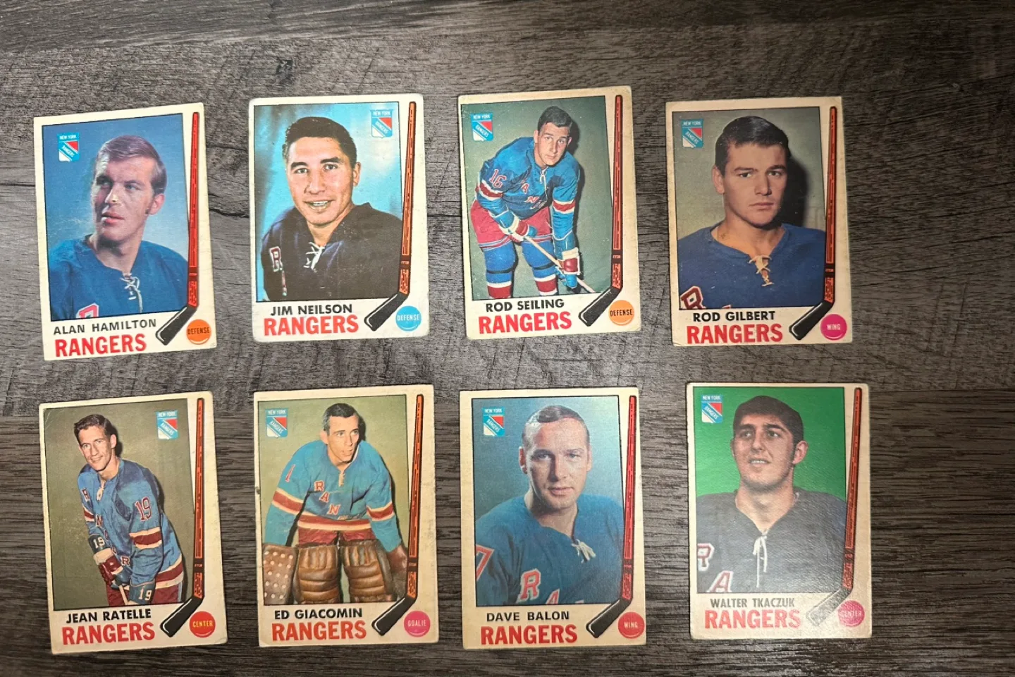1968-69 Hockey Card Lot - Rangers thumbnail