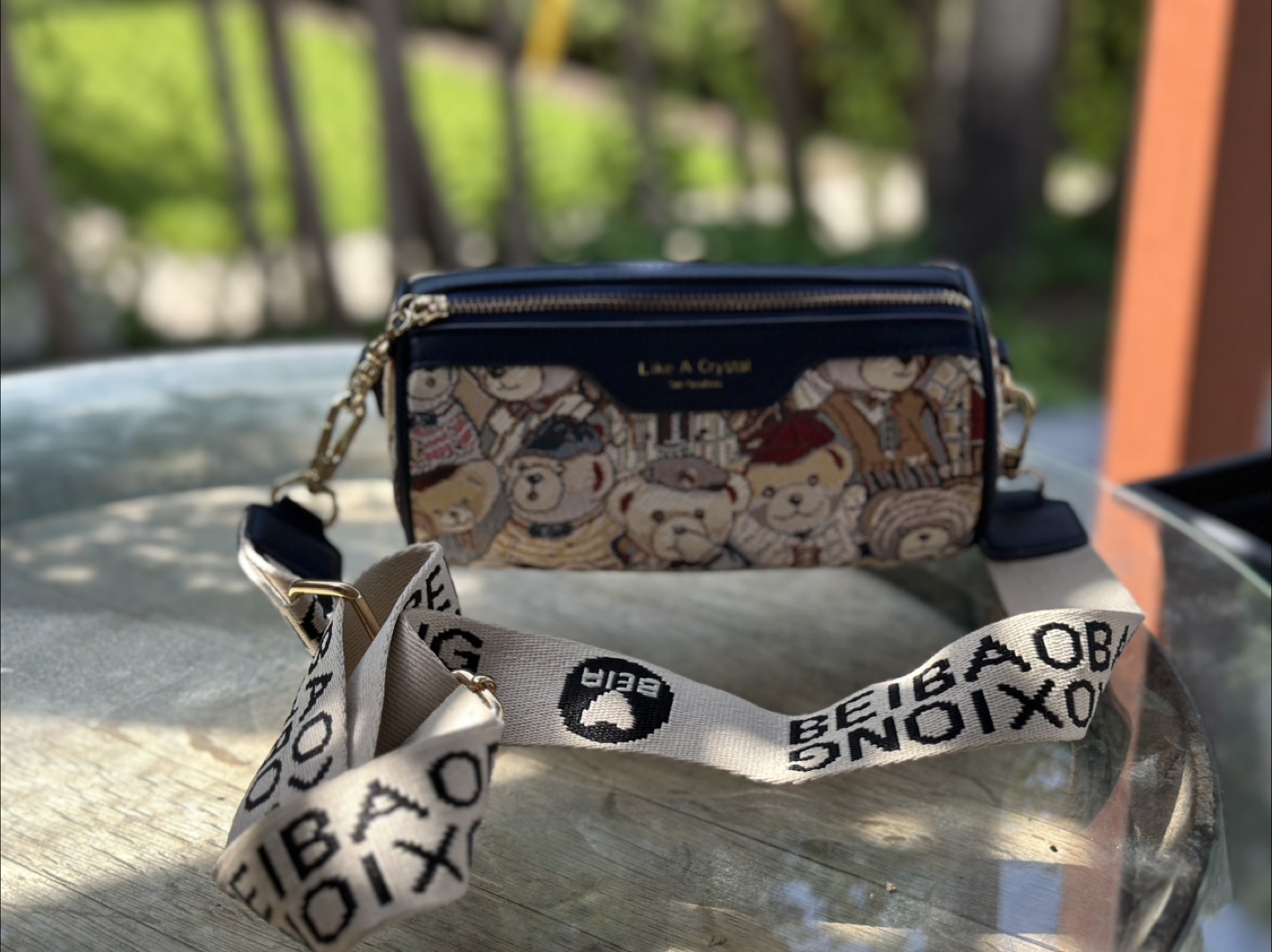 BEIBAOBAO Teddy Bear Crossbody Bag
