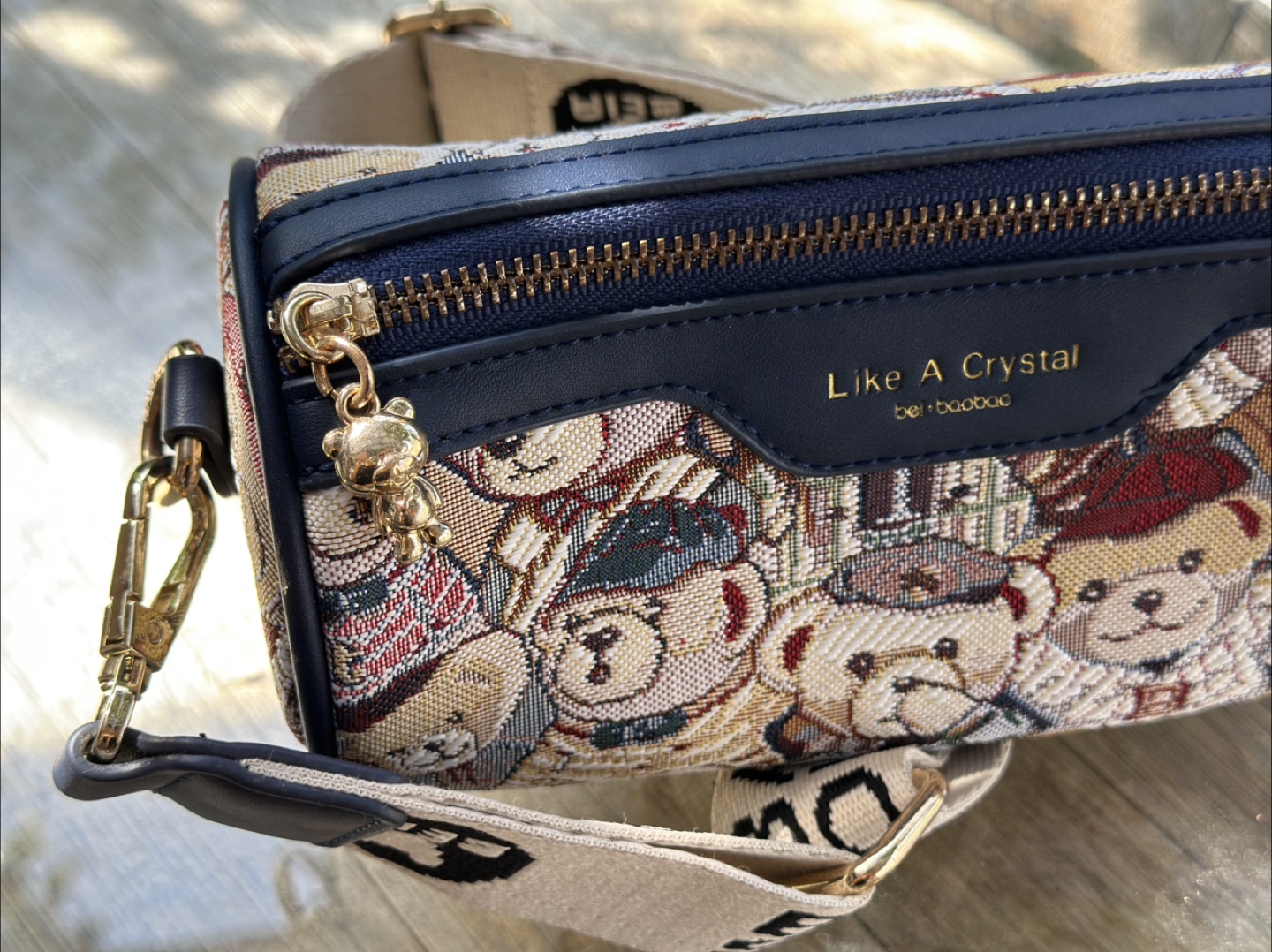 BEIBAOBAO Teddy Bear Crossbody Bag - photo 3