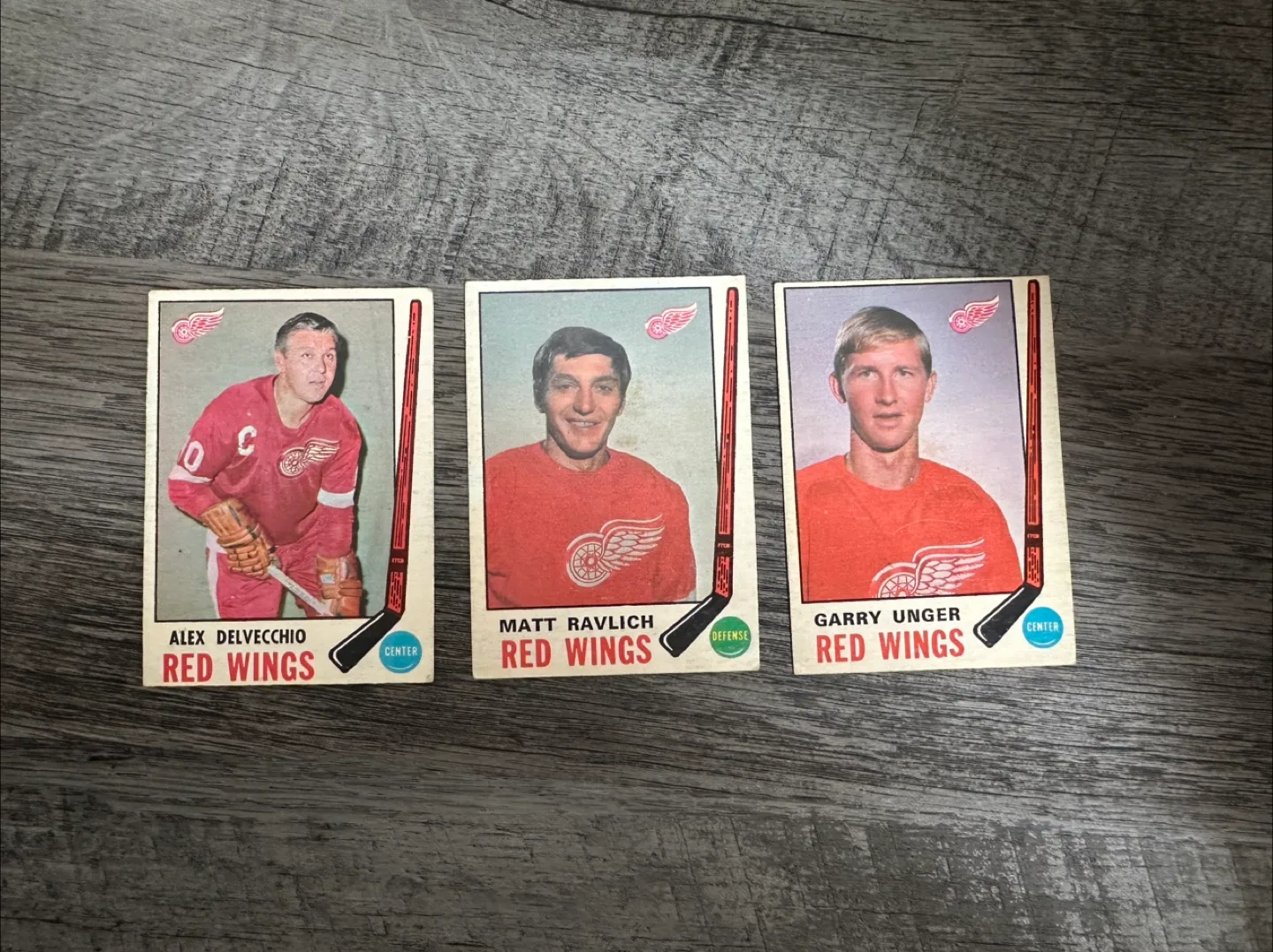1968-69 Hockey Card Lot - Red Wings thumbnail