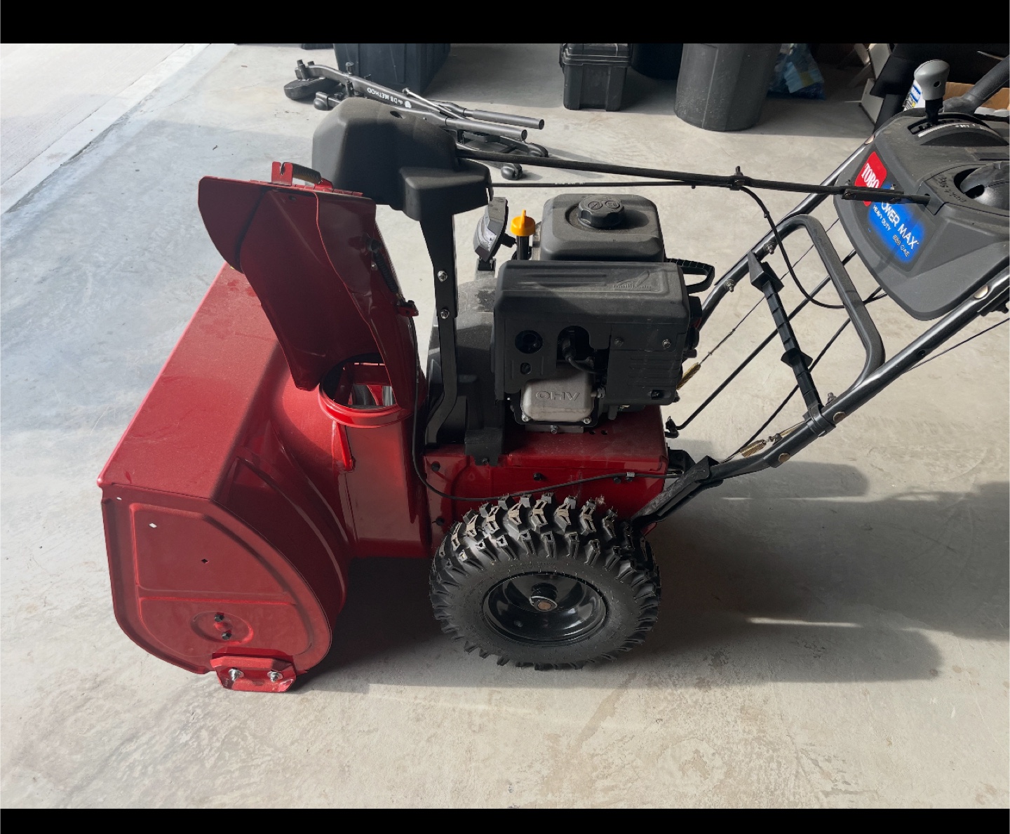 Toro Power Max HD 828 OAE Snow Blower - photo 3
