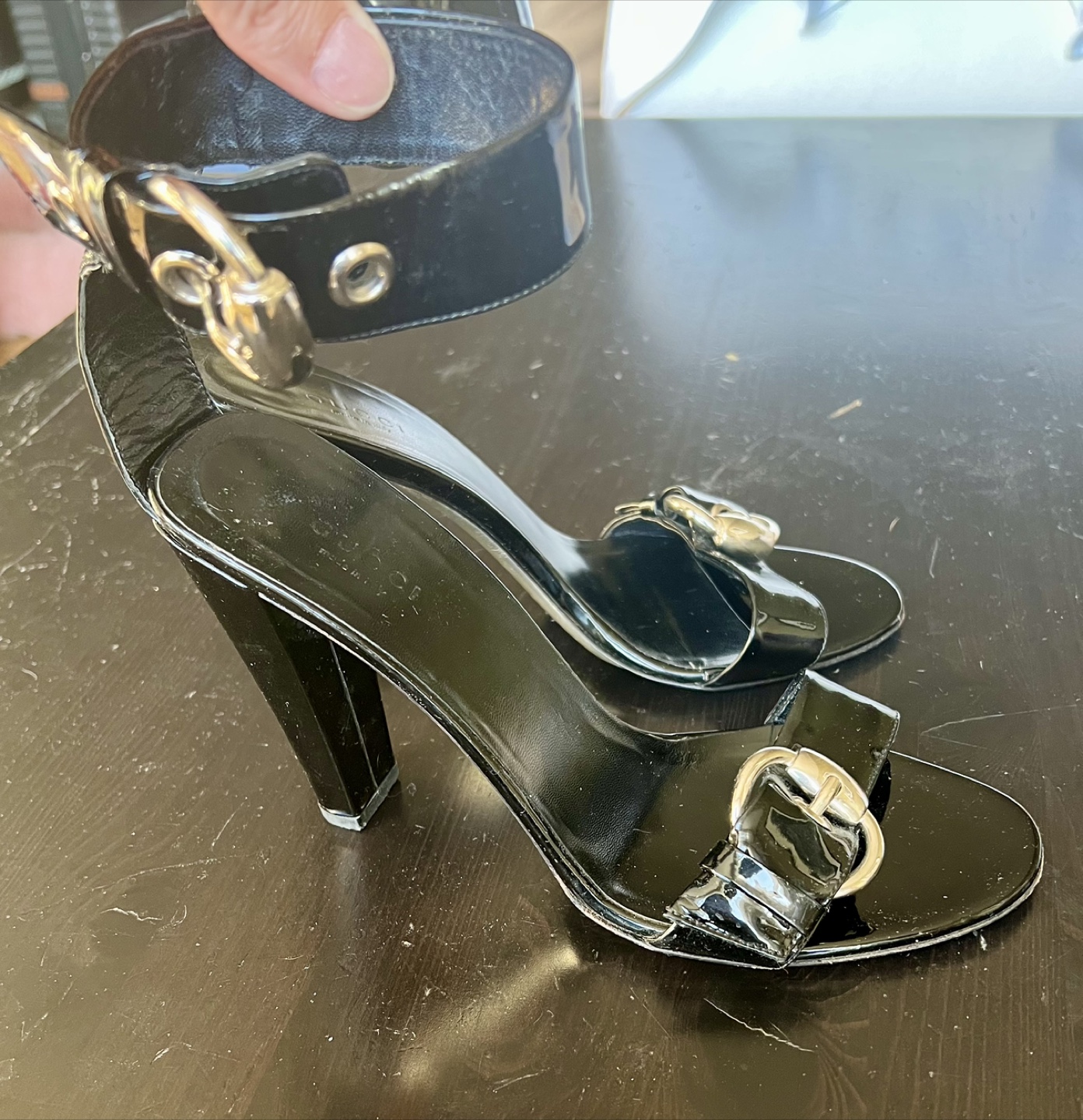 Gucci Black Heels - photo 2