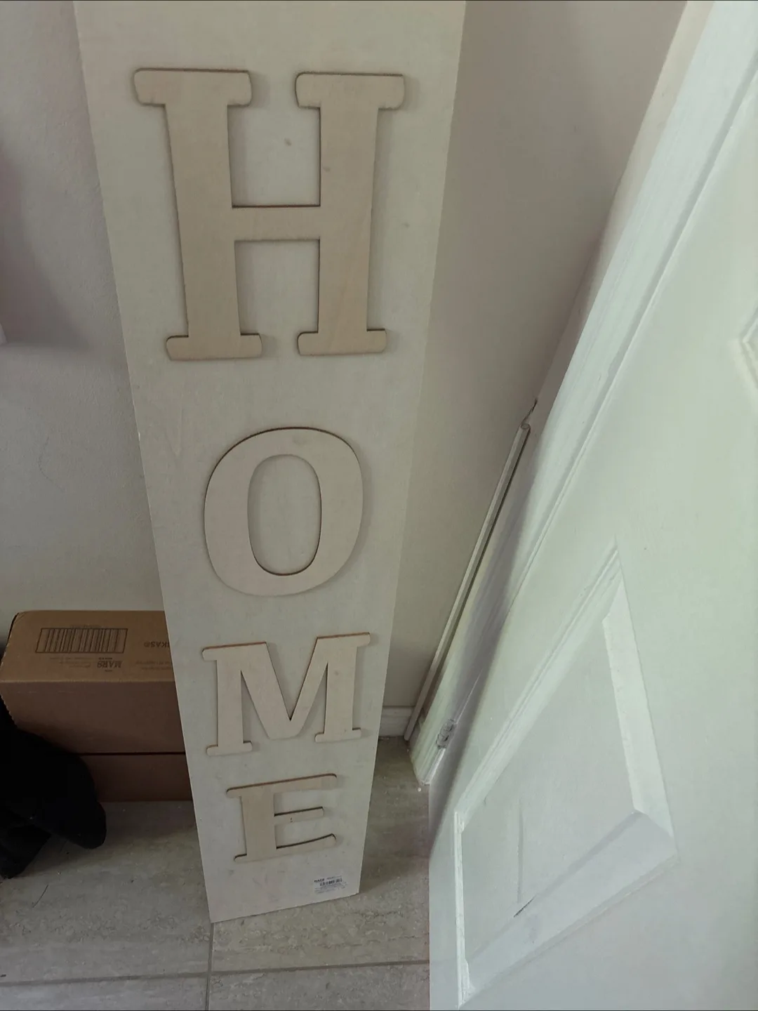 NEW reversae dual saying DIY Wooden Home Sign image indicator(2)