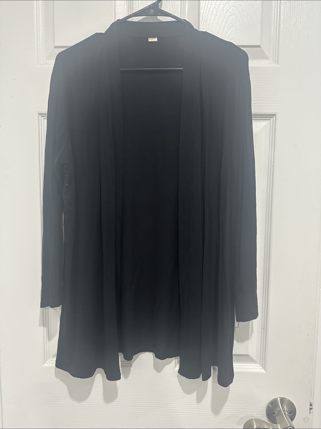 Black Long Sleeve Cardigan