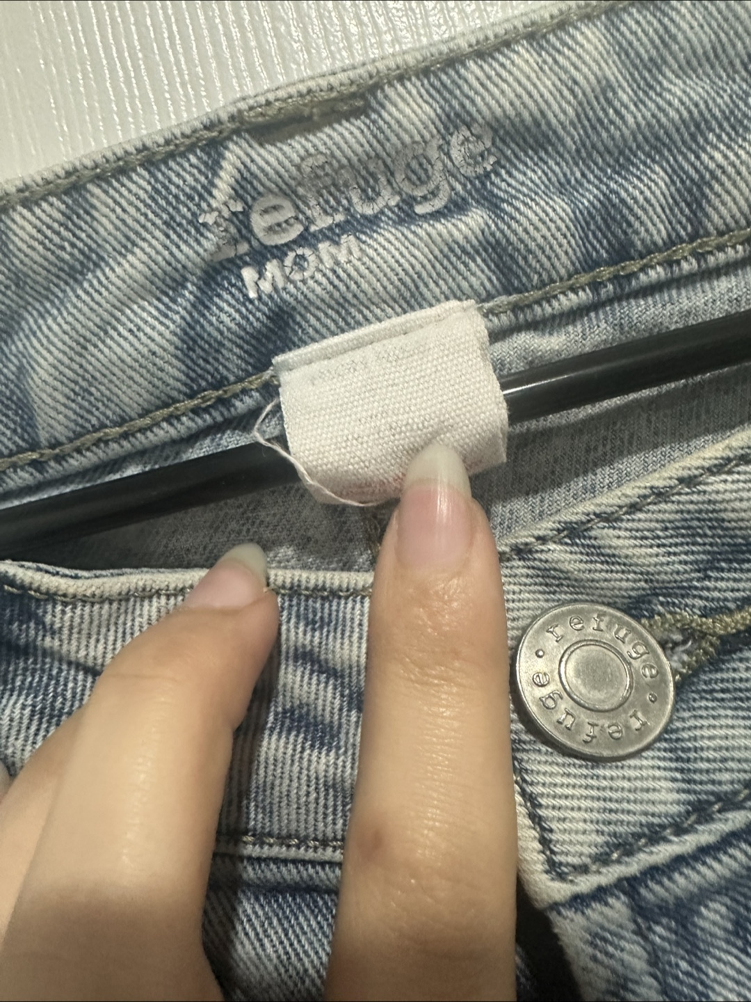 Refuge Mom Jeans - photo 2