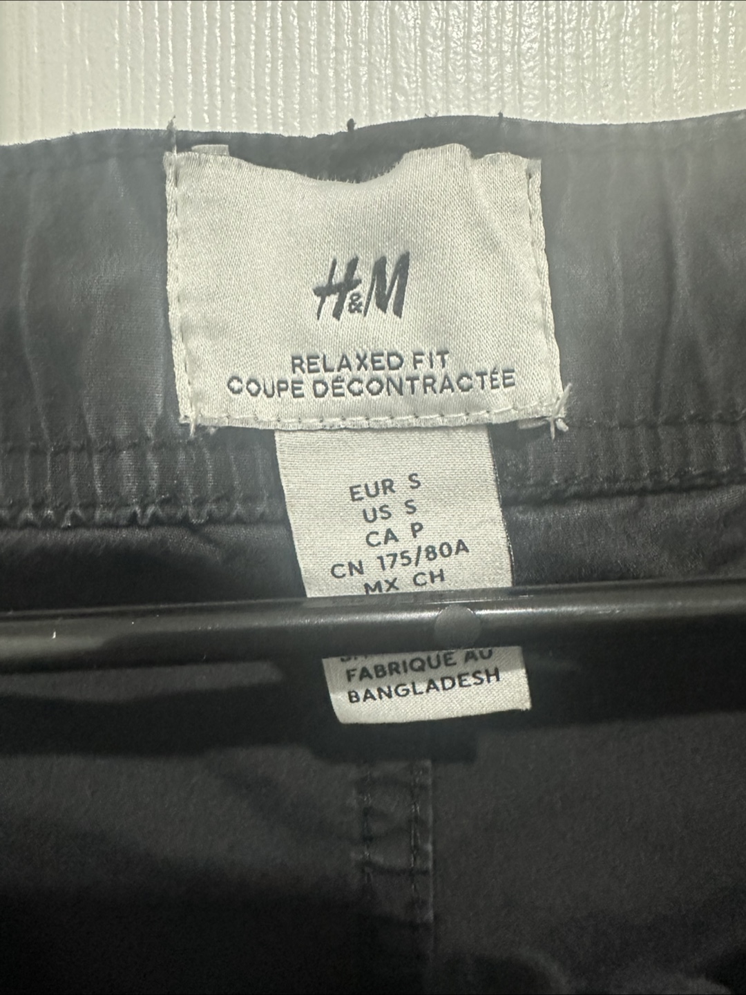 H&M Black Relaxed Fit Pants - photo 2