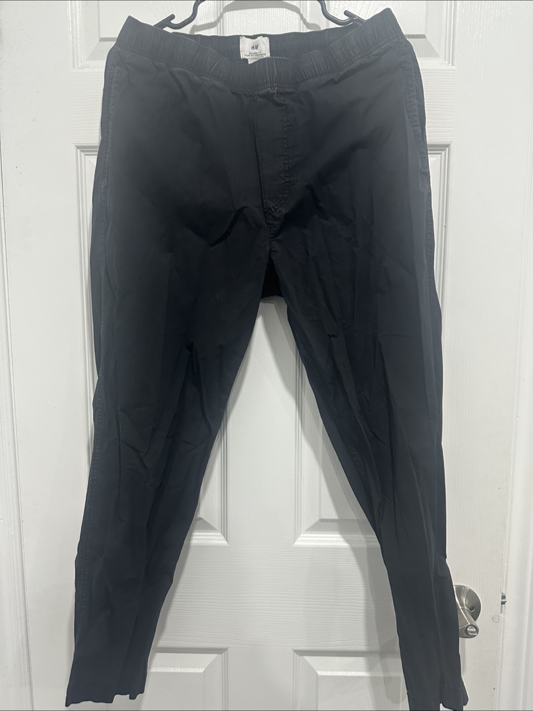 H&M Black Relaxed Fit Pants - photo 3
