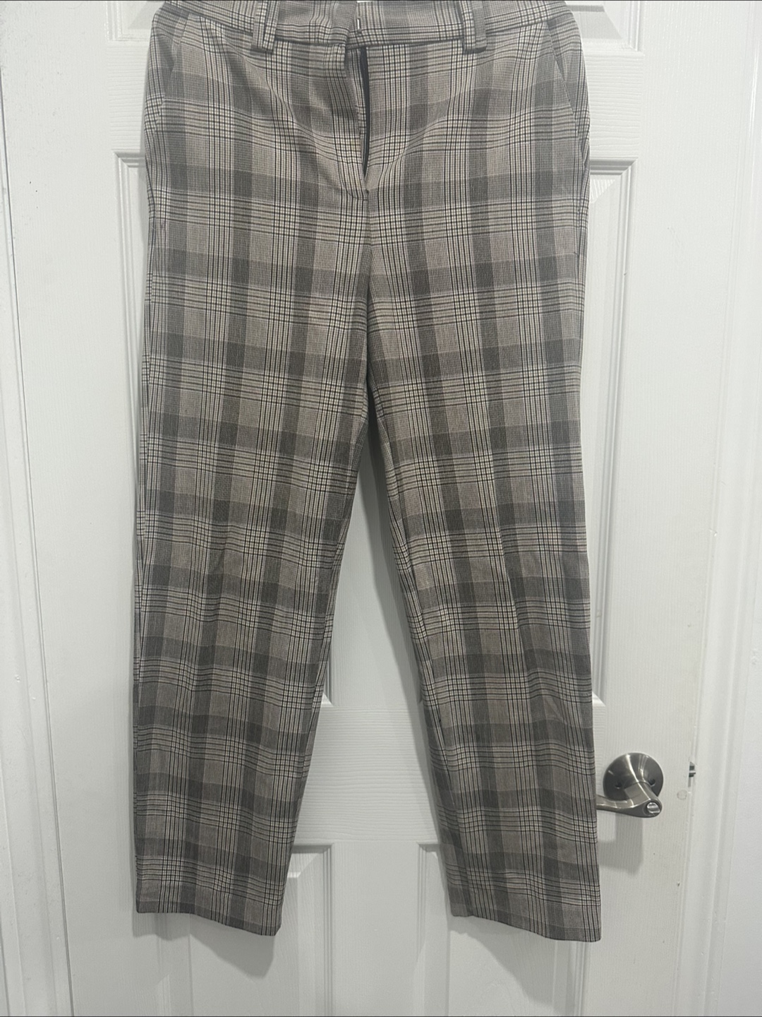 M&S Collection Plaid Trousers