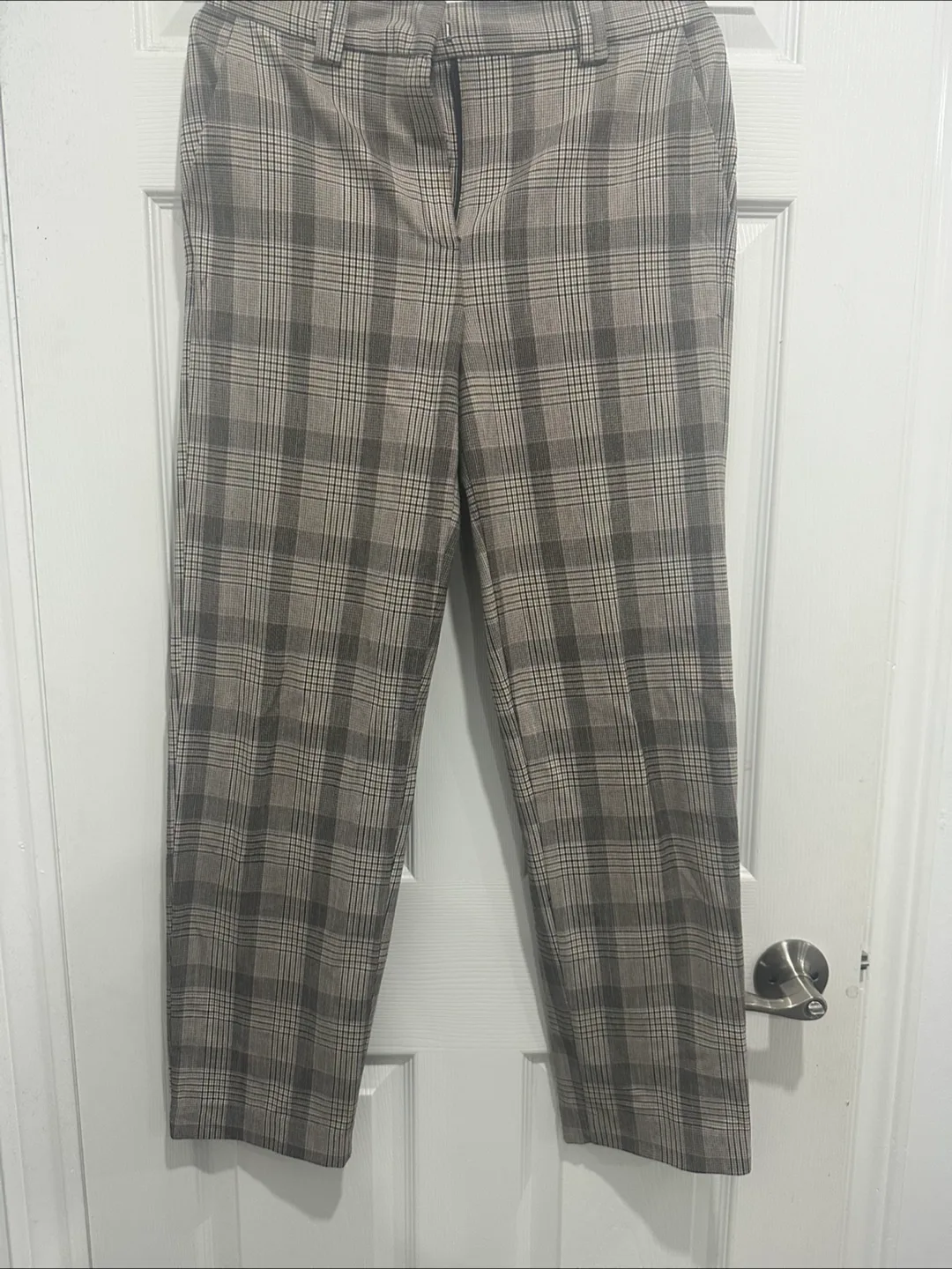 M&S Collection Plaid Trousers thumbnail