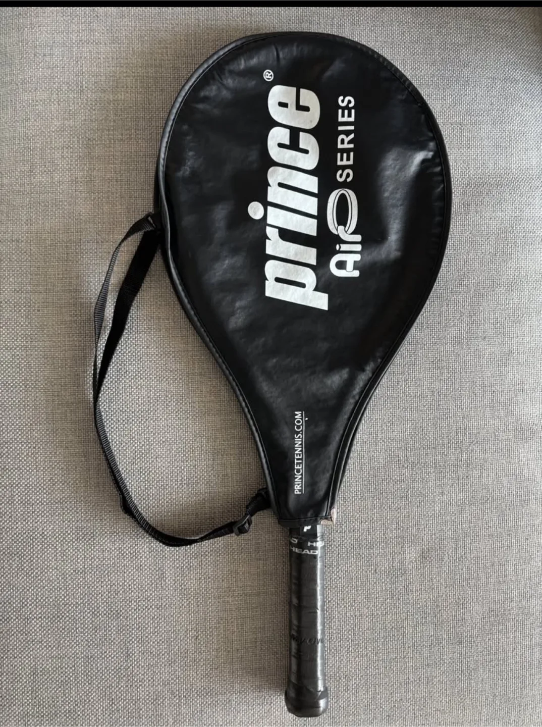 Prince Air Invader Tennis Racquet - 4 1/4 with New over grip 🥕 thumbnail