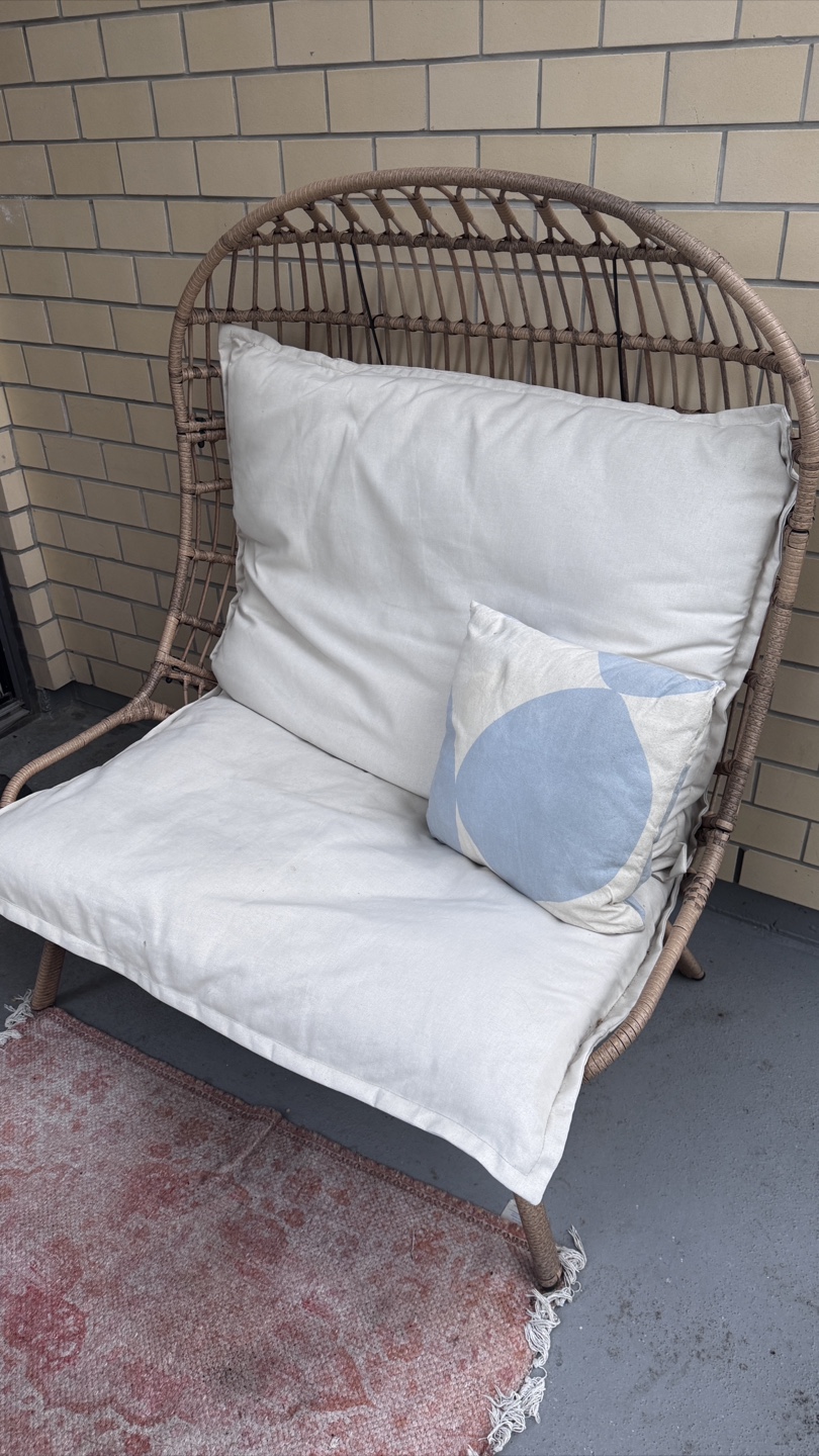 Outdoor Chair with Cushions for 2 people - photo 3