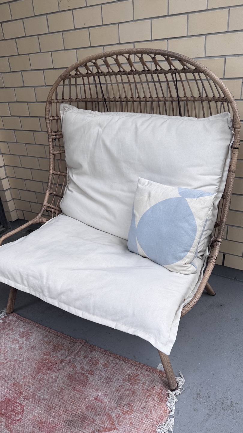 Outdoor Chair with Cushions for 2 people - photo 4