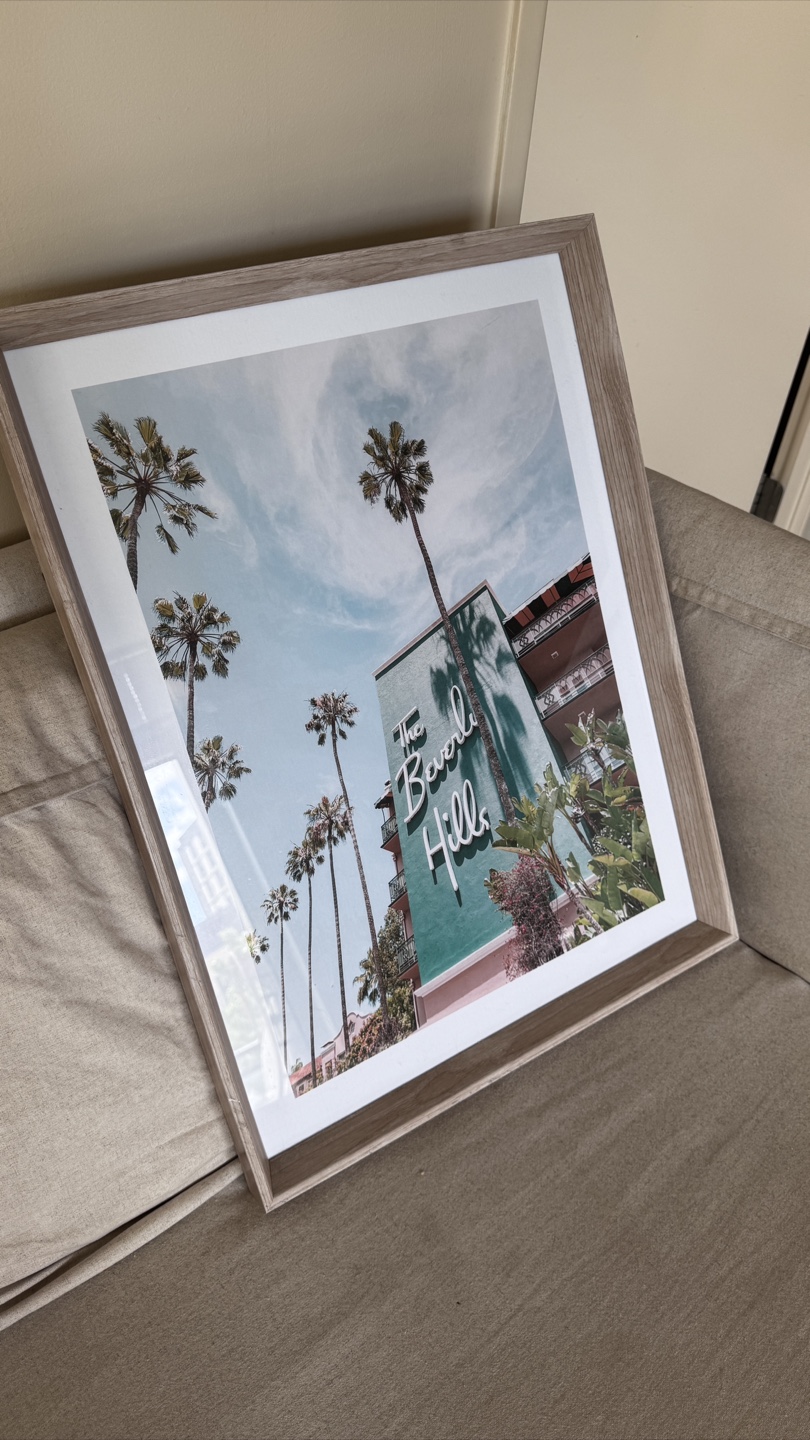 Framed Beverly Hills Print