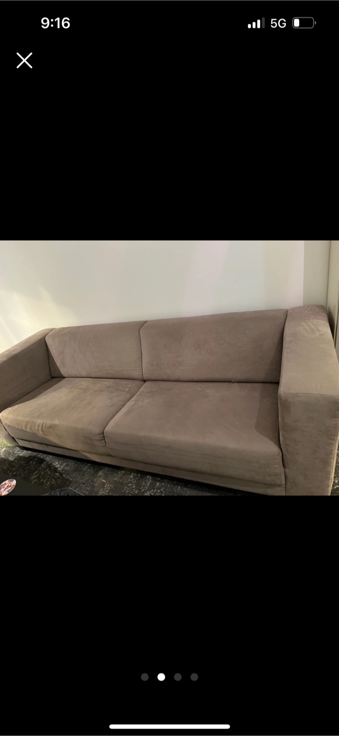 Cozy Grey Sofa