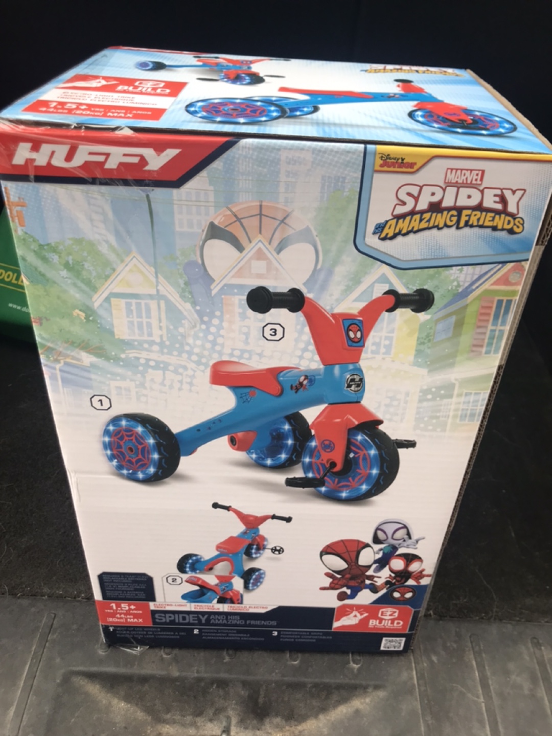 Marvel Spidey and His Amazing Friends Tricycle..PPU - photo 2