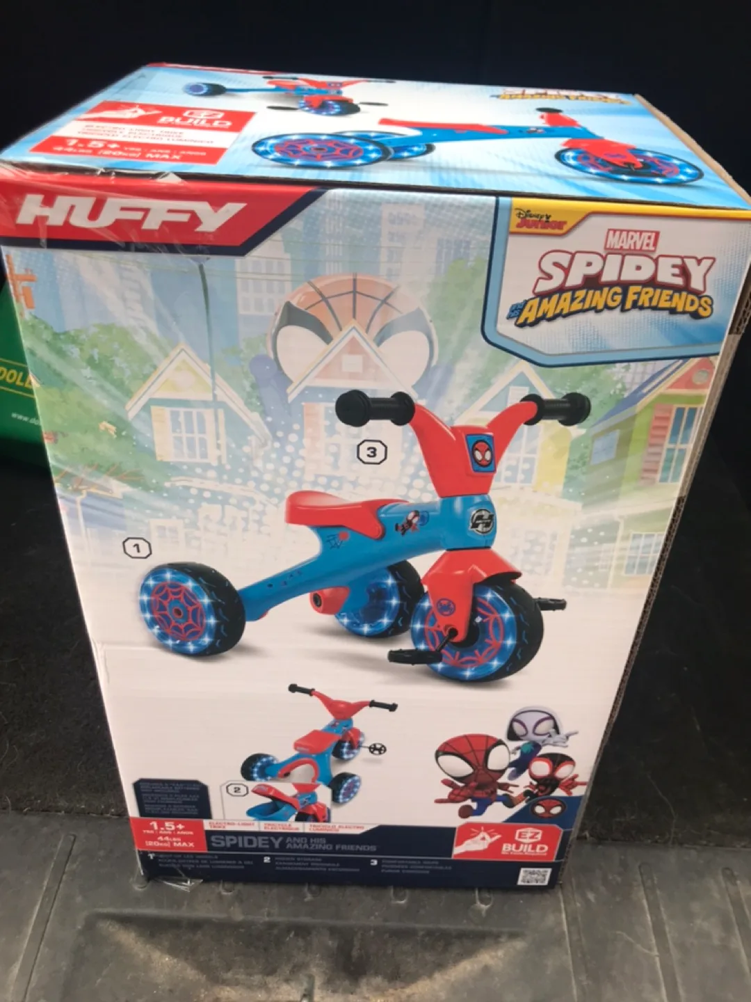 Marvel Spidey and His Amazing Friends Tricycle..PPU image indicator(2)