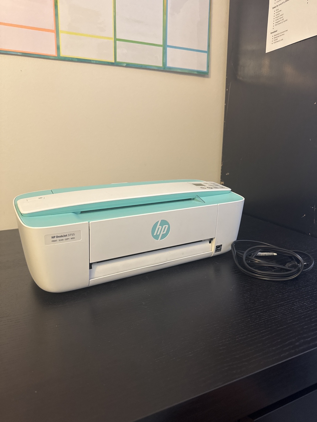 HP DeskJet 3755 Printer - photo 2