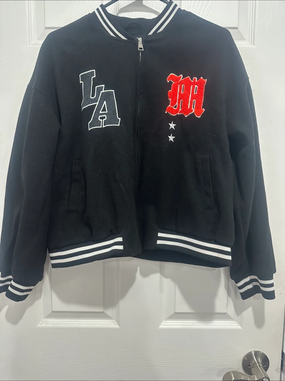 Varsity Jacket with Patches thumbnail
