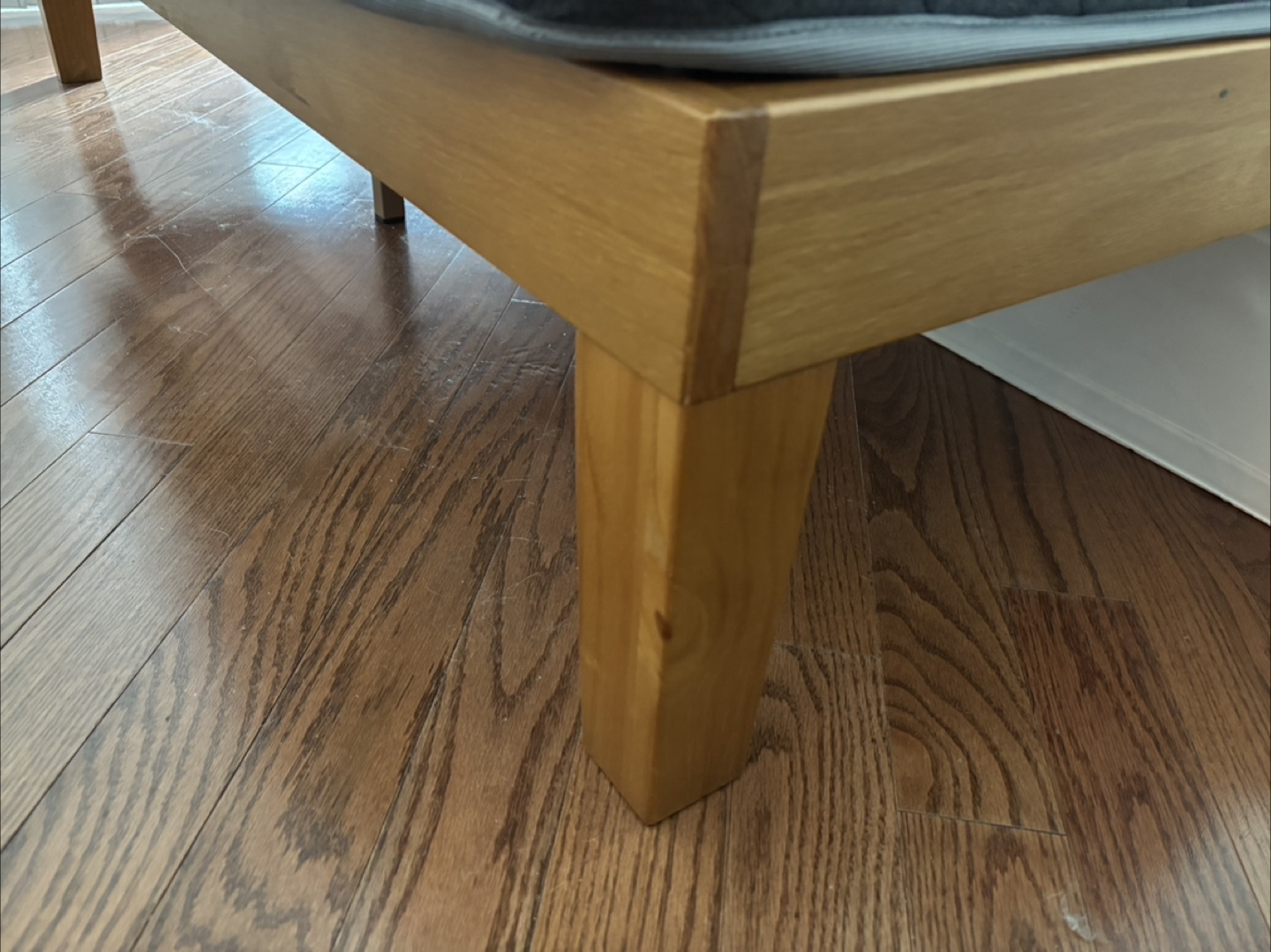 Wooden Bed Frame (with free Queen mattress) - photo 5