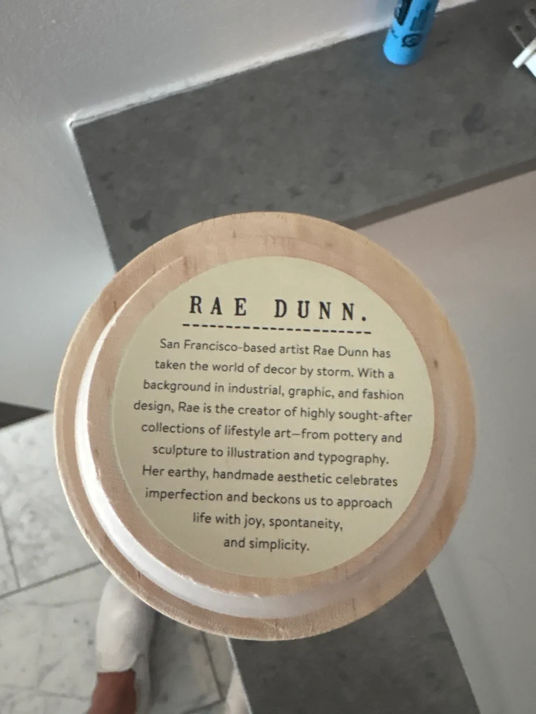Rae Dunn Beauty Sponge Jar image indicator(2)