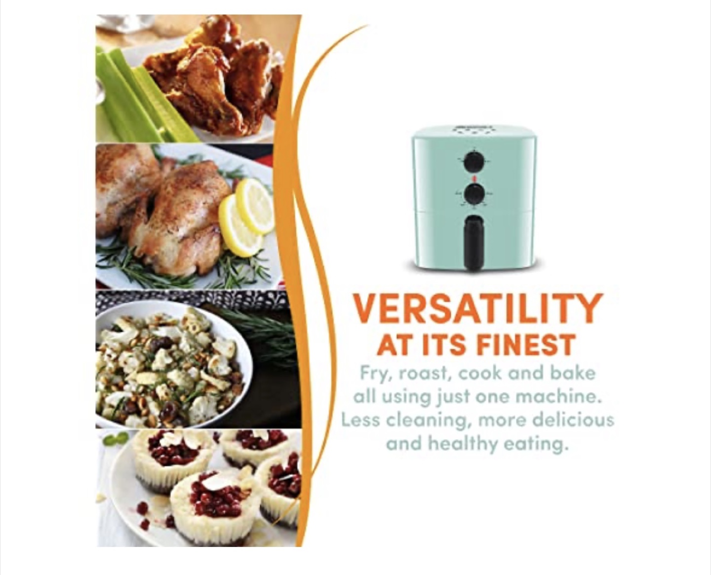 Elite Gourmet Air Fryer RED - photo 5