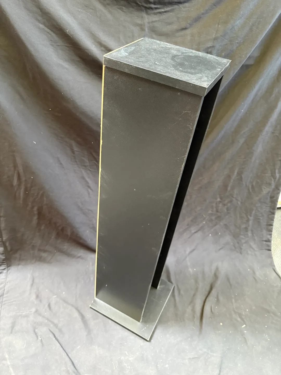 Wooden Black CD Display Tower image indicator(4)