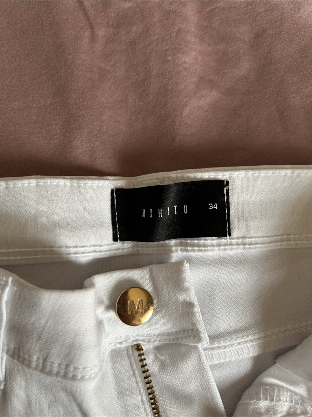 MOHITO White Jeans Size 34 - photo 2