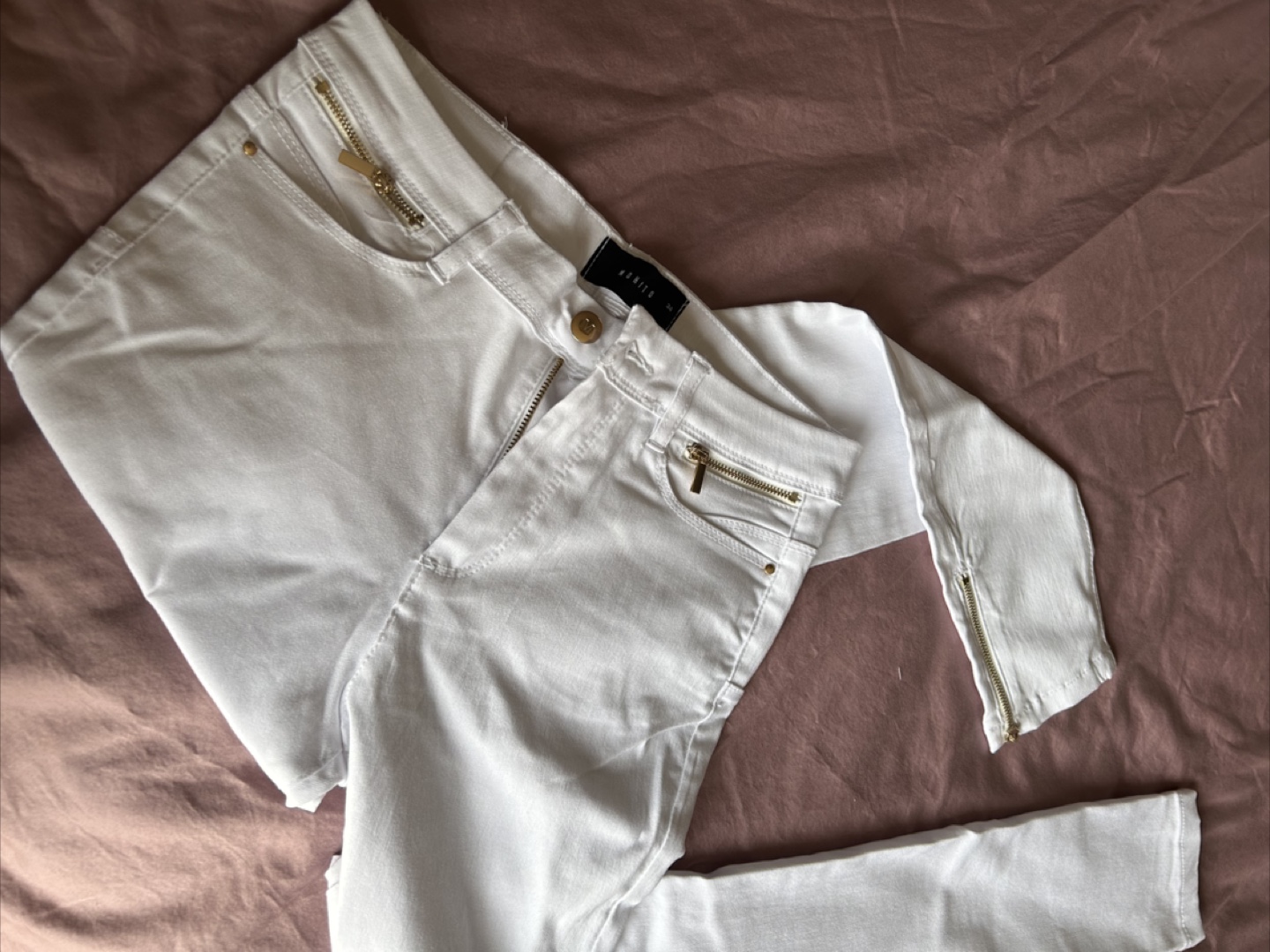 MOHITO White Jeans Size 34