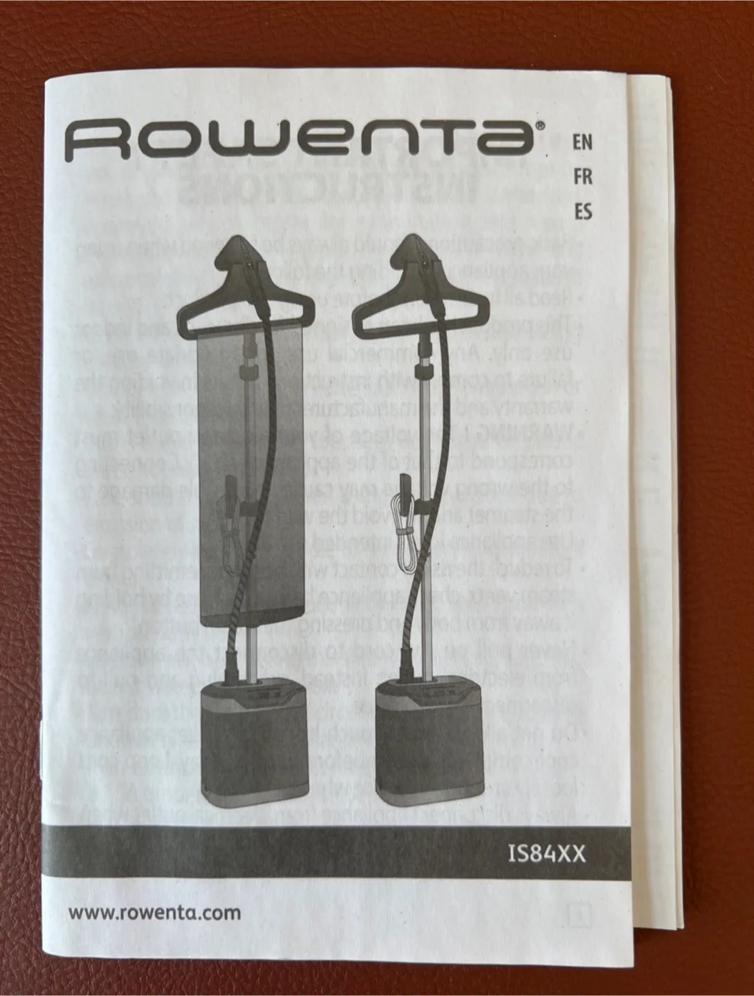 Vertical steam iron image indicator(7)