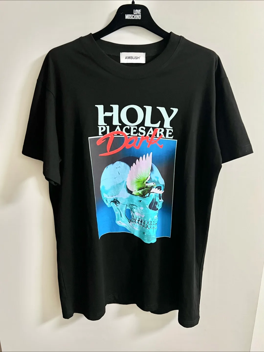 AMBUSH Holy Places Skull Y2K Tee Size L🥕 thumbnail