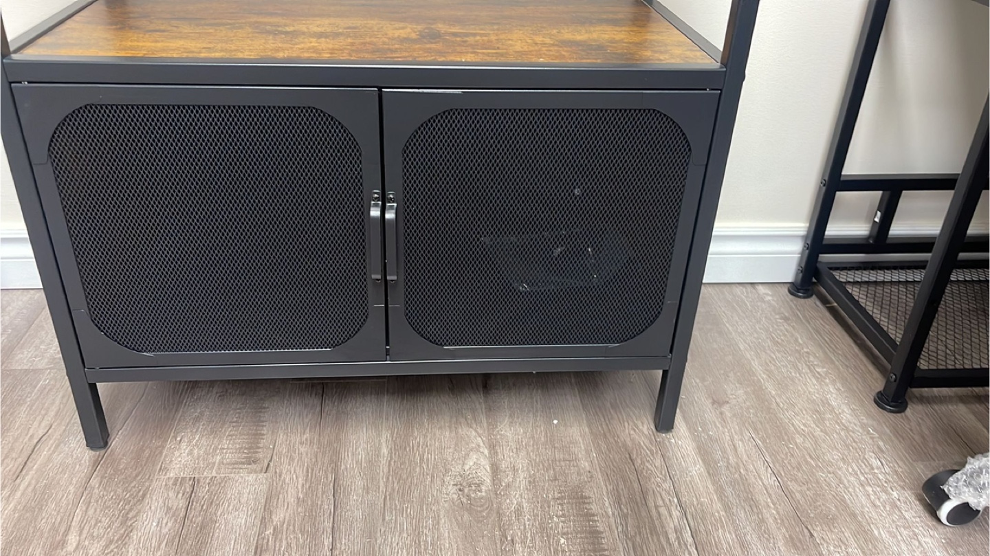 Bookshelf with storage cabinet - photo 3