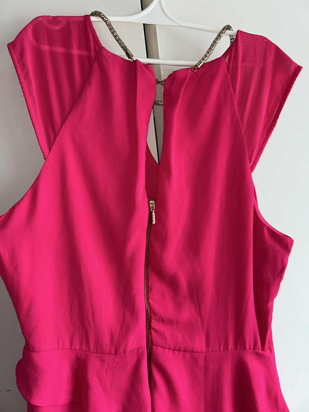 XOXO Hot Pink Dress size m - photo 3