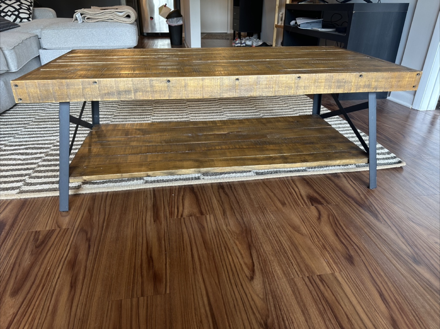 Rustic Wooden Coffee Table