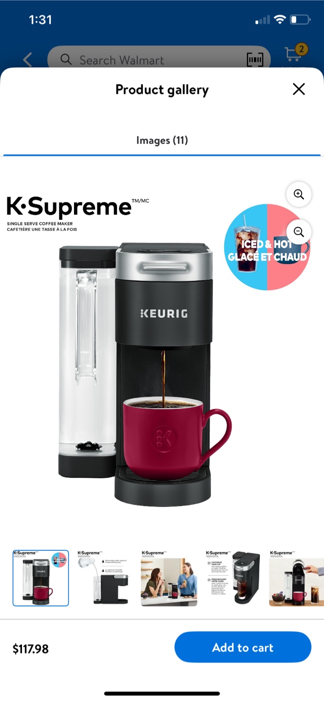 Keurig coffee maker