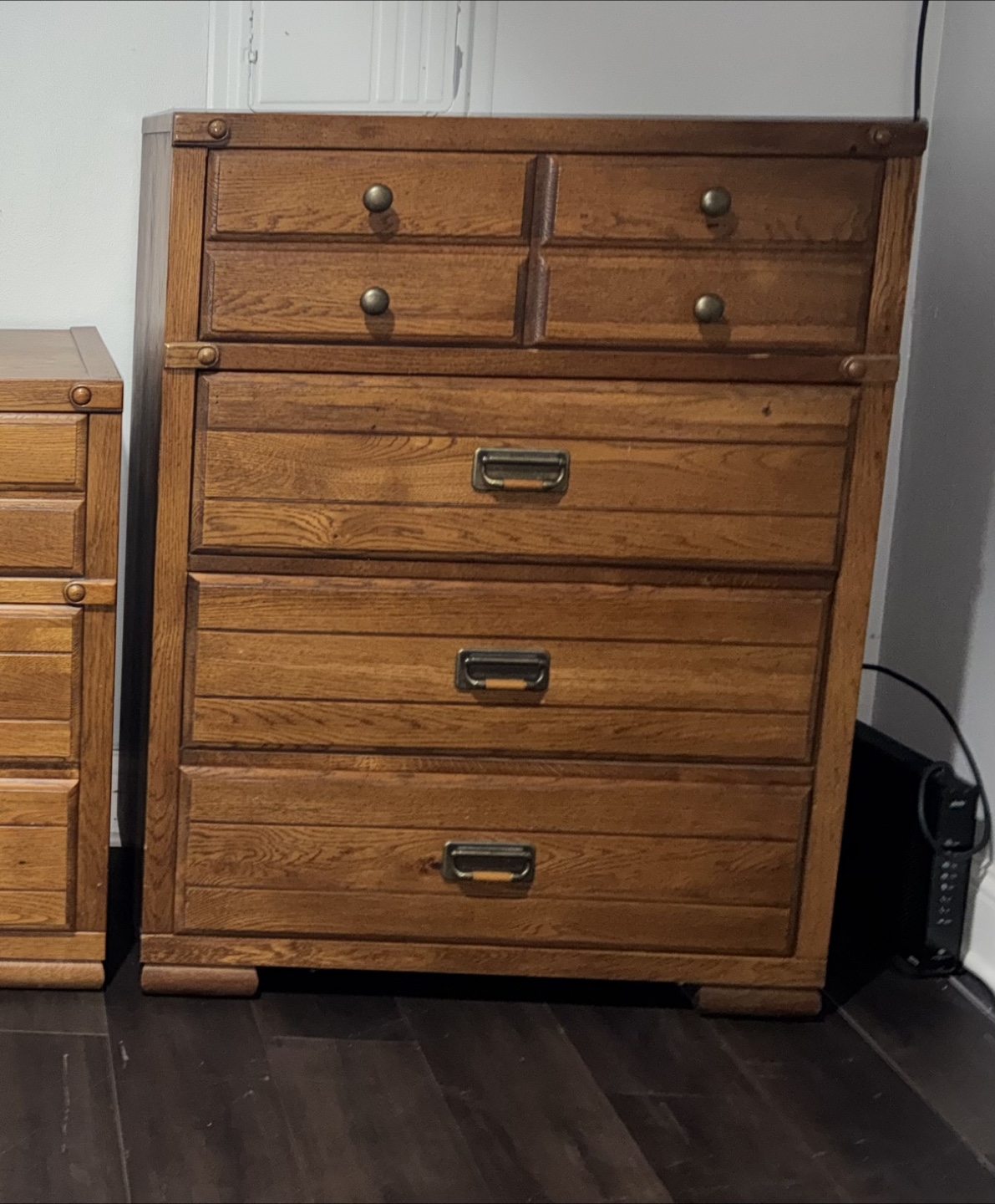 Wooden Dresser with Drawers - photo 2