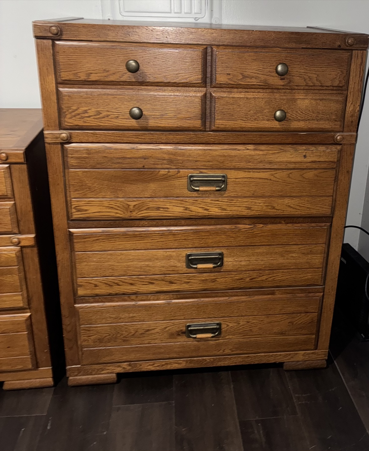 Wooden Dresser with Drawers