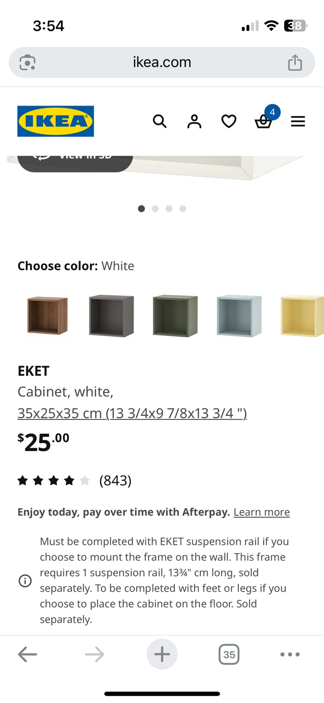 IKEA Eket Cabinet - White - photo 3