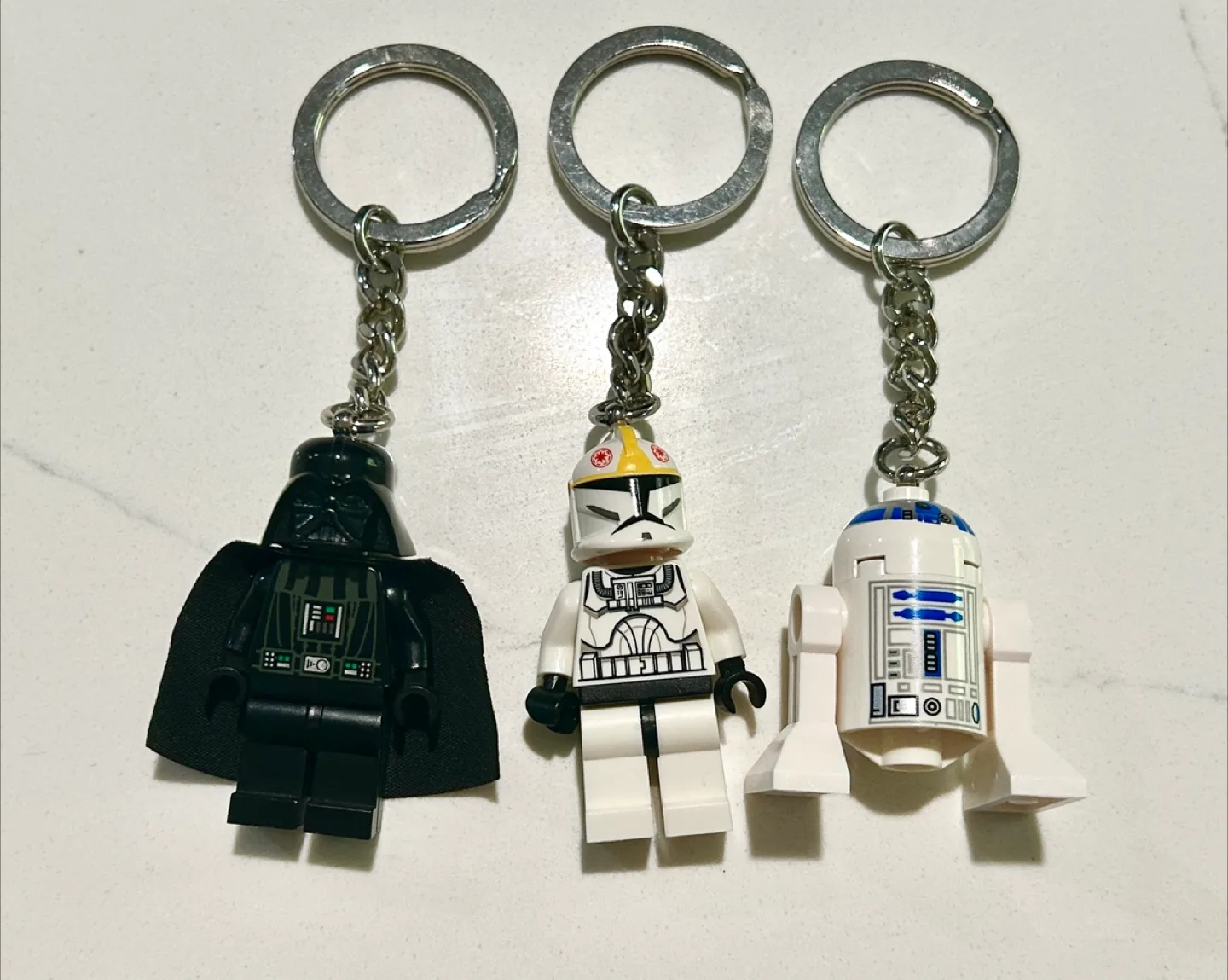 Star Wars Lego Keychain Set (three) thumbnail