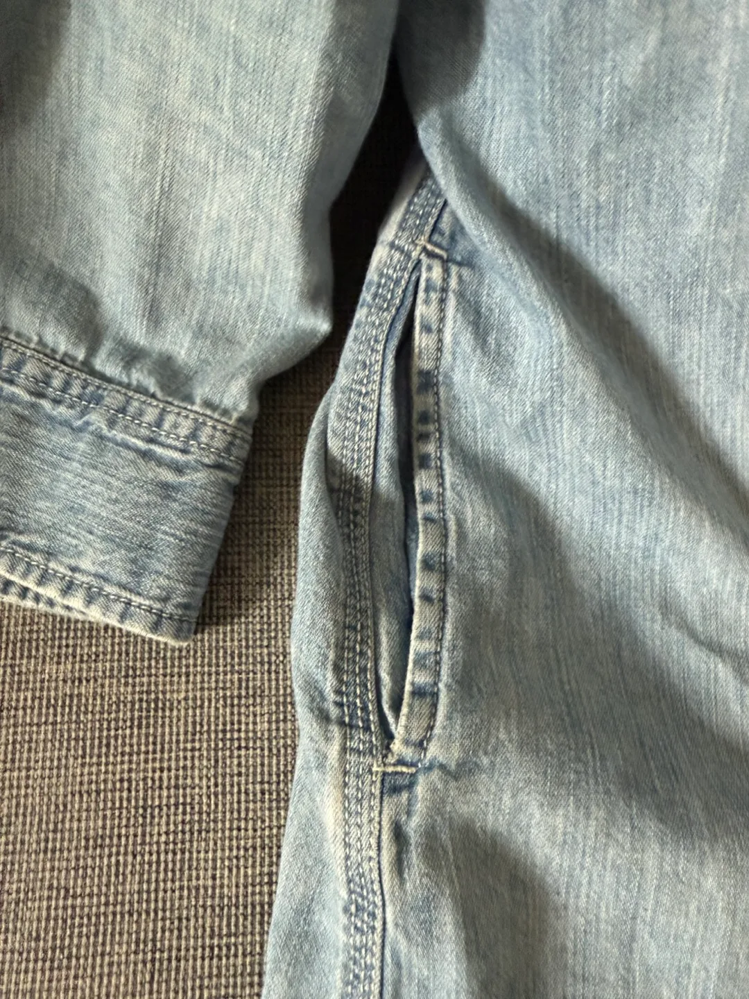 Levis Denim Shirt Dress or layer top size small image indicator(5)