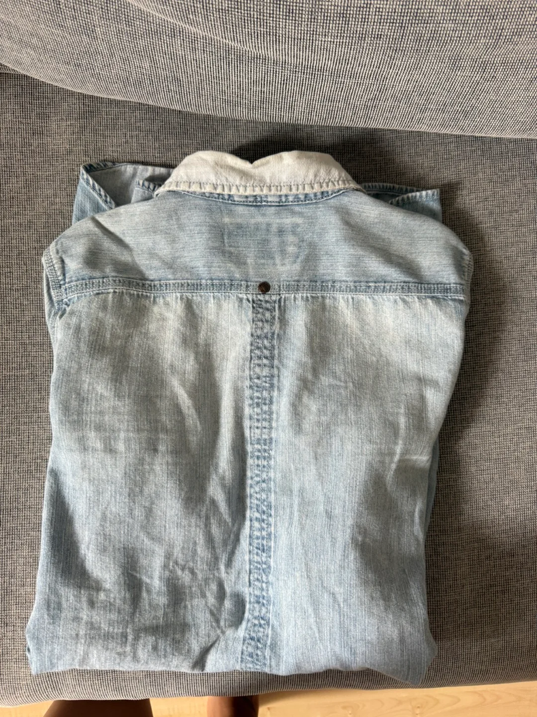 Levis Denim Shirt Dress or layer top size small image indicator(6)