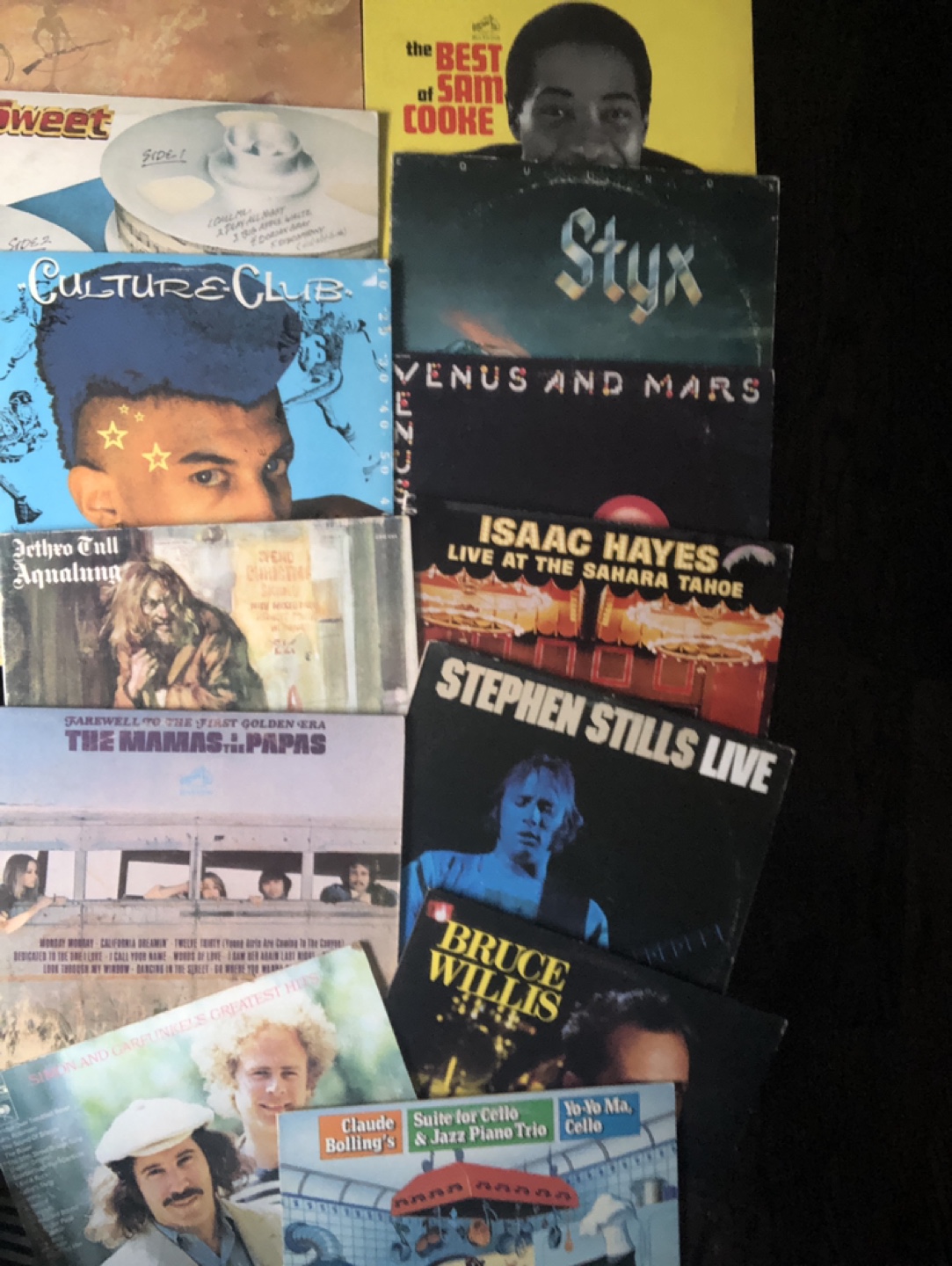 Collection of Vinyl Records