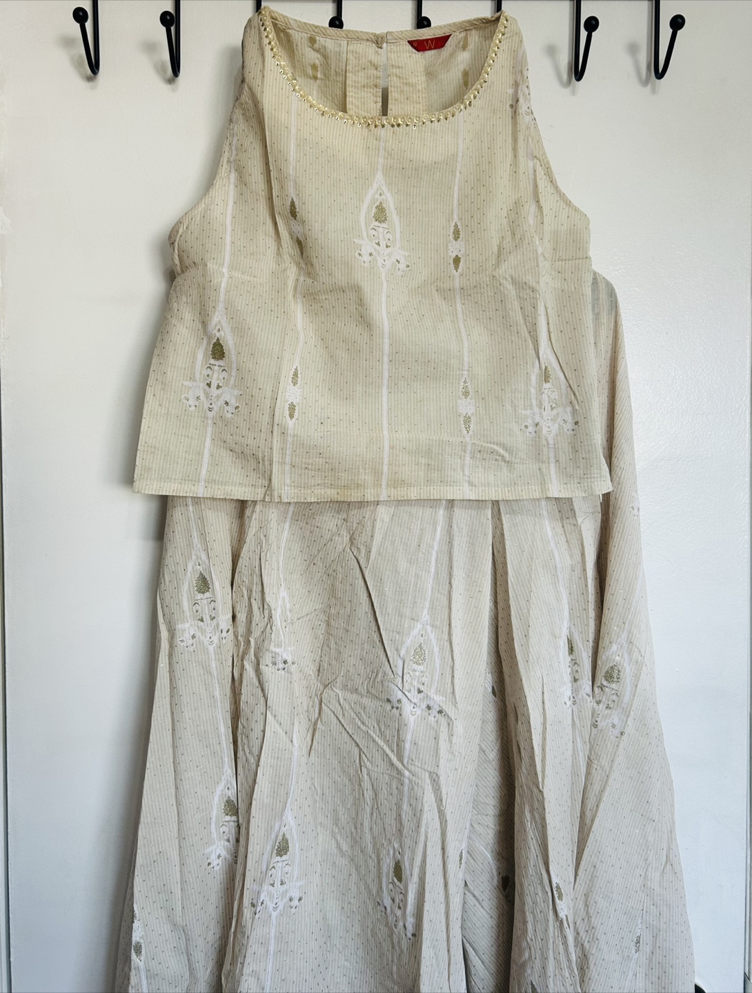 Cream Coloured Three-Piece Outfit - photo 2