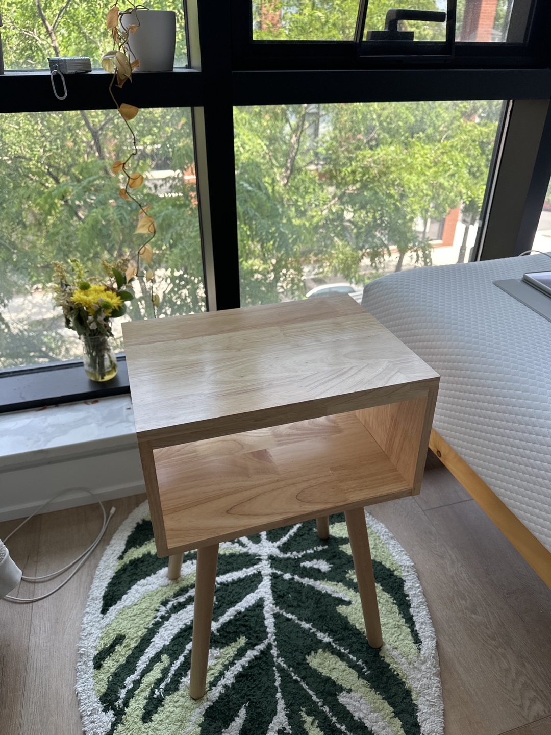 Wooden Bedside Table