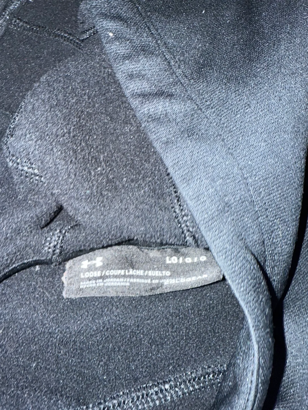 Under Armour Black Hoodie- large fitted image indicator(2)