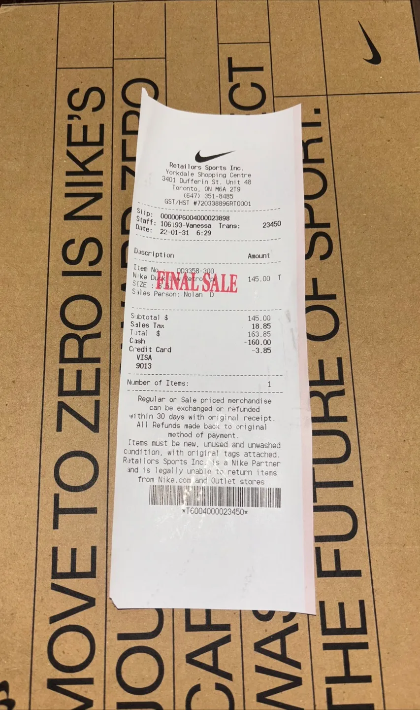 Nike dunk low retro NN size 8.5 image indicator(7)