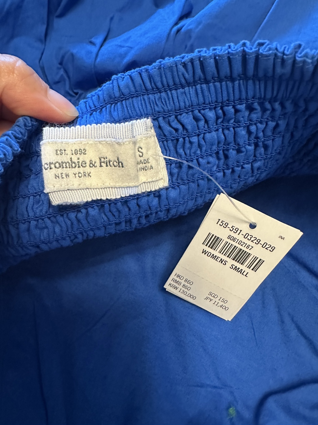 Abercrombie & Fitch Blue Dress - photo 4