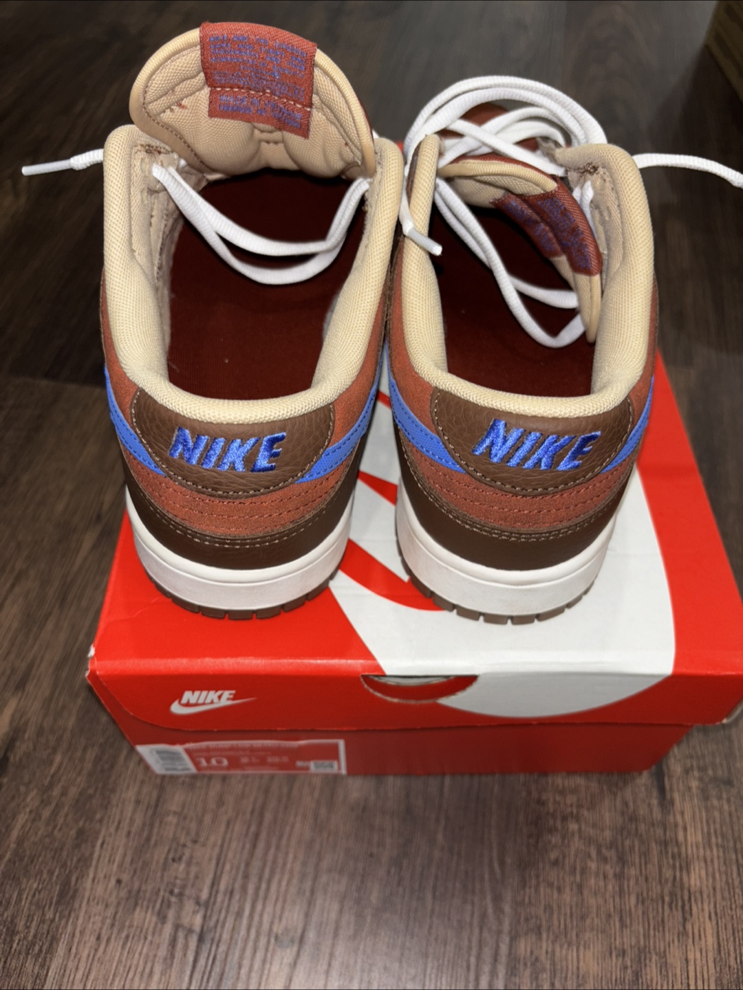 Brown Nike dunk low mens size 10 - photo 5