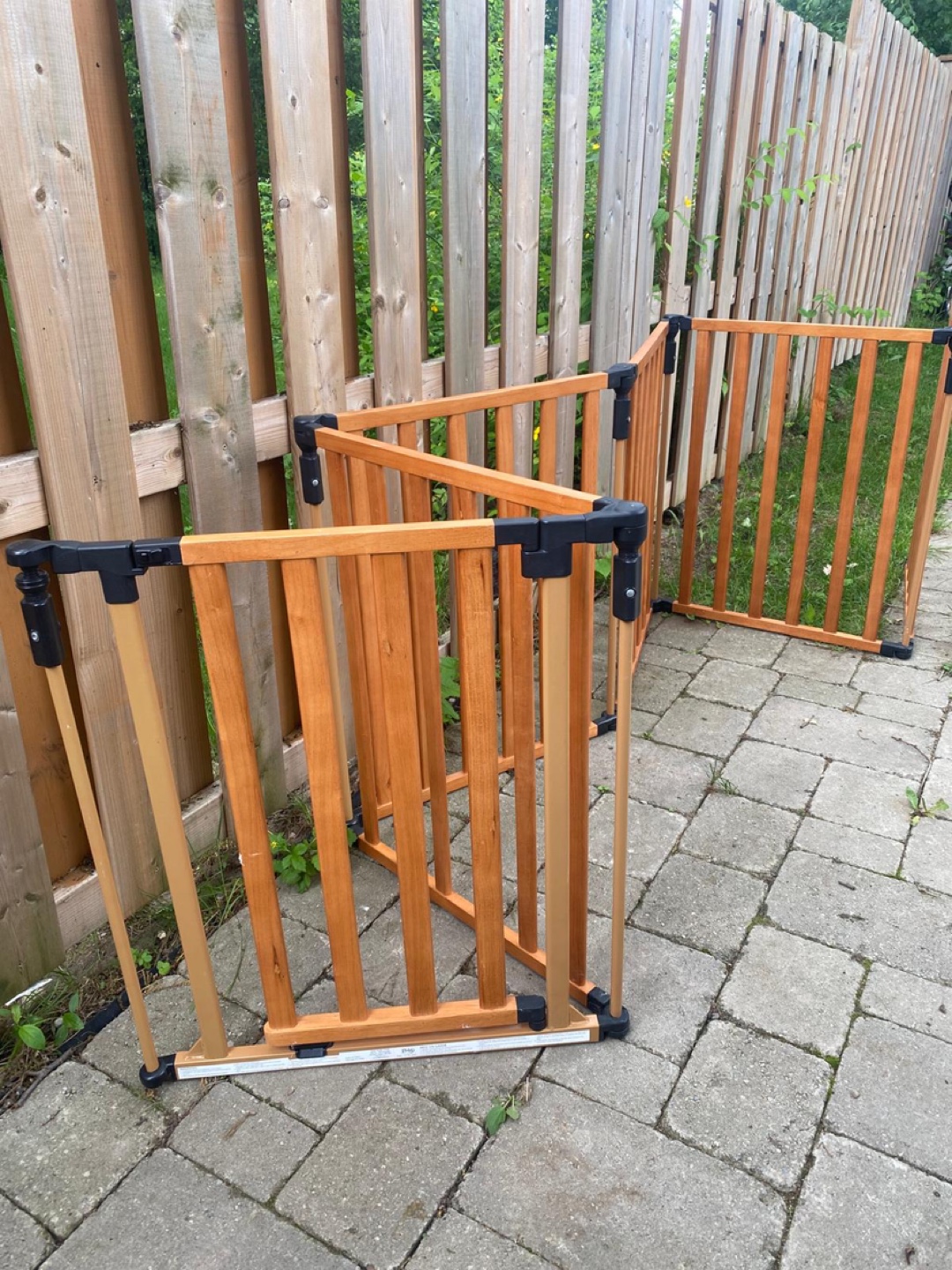 Wooden baby gate - photo 3