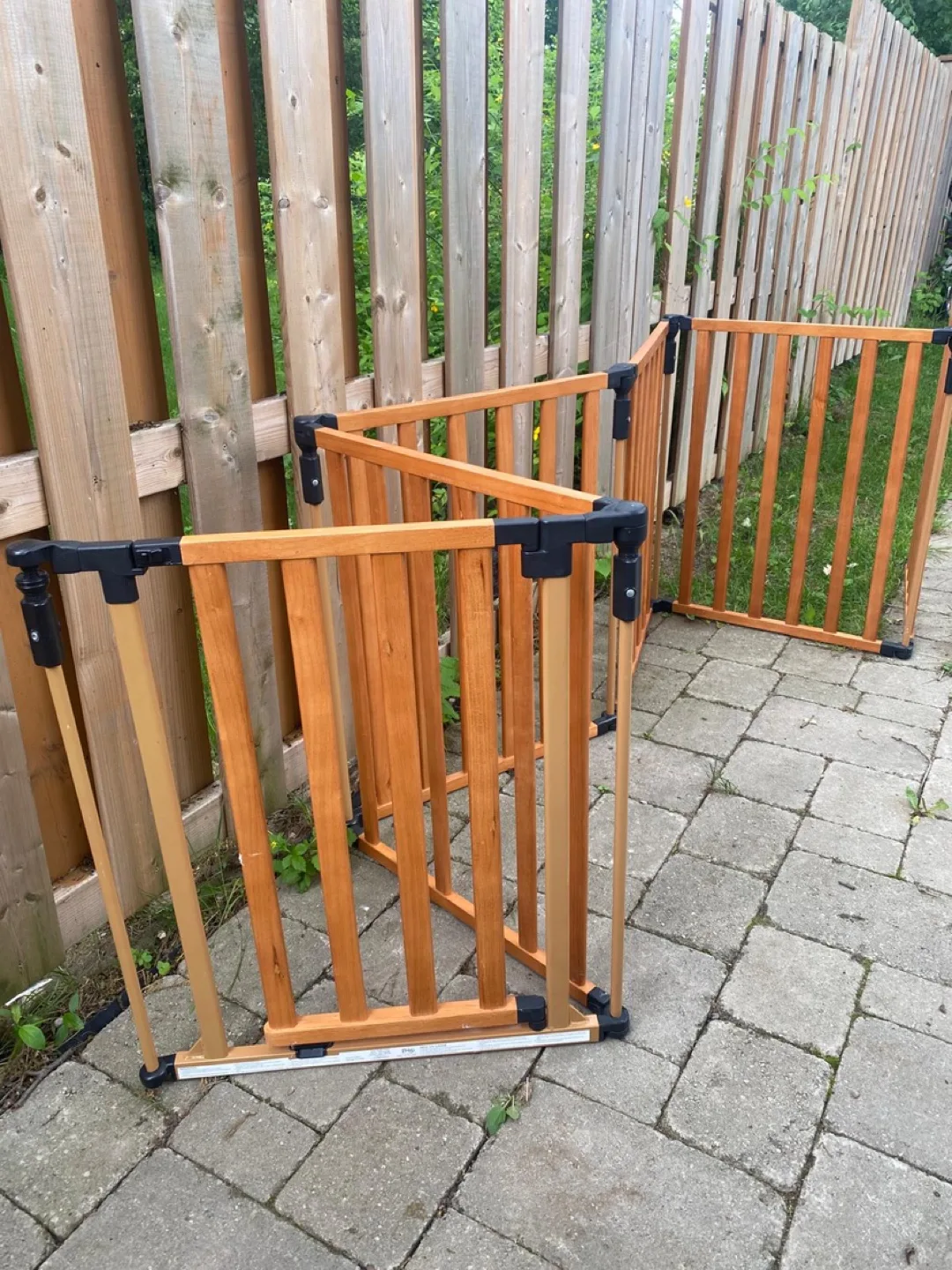 Wooden baby gate image indicator(3)